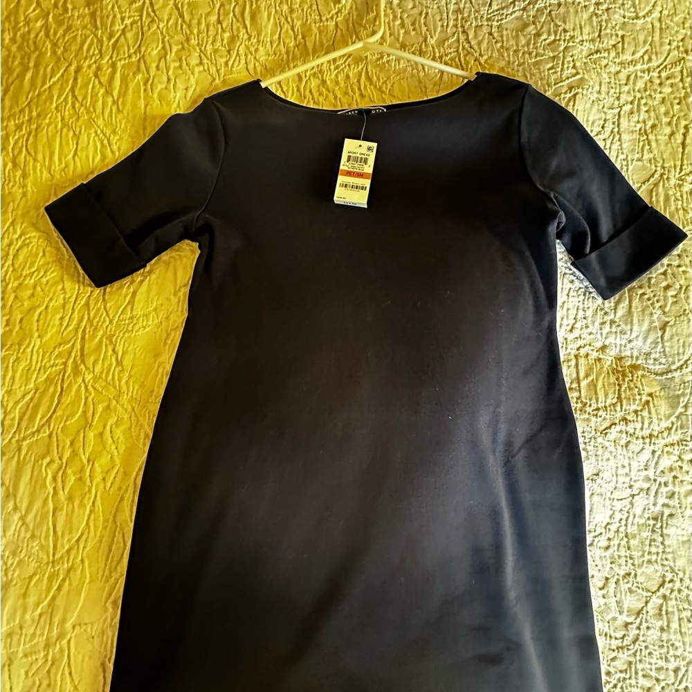 Karen Scott Navy Mini Dress (New w Tag)